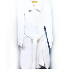 レディース 白 ロングコート