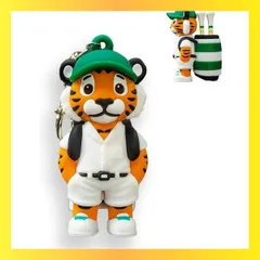 ★送料無料★Style:タイガー タイガーキャディ ゴルフ ティーホルダー ティーケース 8本ティー付き おもしろ ゴルフ用品 小物 プレゼント 男性