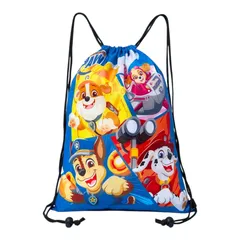 Paw Patrol　パウ・パトロール　ナップザック　リュック　パウパト　ナップザック　犬　Dog　Blue　青　ラブル　スカイ　マーシャル　チェイス　可愛い　キャラクター　ギフト　プレゼント　海外雑貨