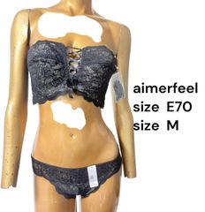 No.E3 (♡)Salute F75 L ブラ&ショーツセット - メルカリ