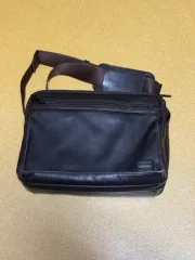 Porter メイズ ショルダーバッグ ラージ ブラウン
