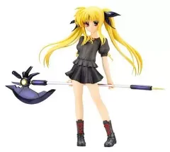 【中古】フィギュア フェイト・テスタロッサ 私服Ver. 「魔法少女リリカルなのは The MOVIE 1st」 1/7スケール PVC製塗装済完成品