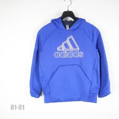 9118 アディダスキッズ/男の子/2021裏起毛パーカー/130