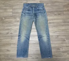 80s usa リーバイス 501 66後期 セルビッジ デニムパンツ