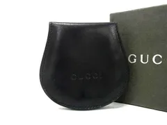 GUCCI グッチ コインケース コインパース 030.2778 ブラック レザー ユニセックス 美品