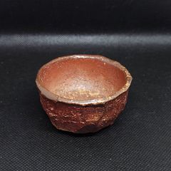 竹内真吾さん 炻器 鉄象嵌ぐい呑 Iron Inlay Guinomi ① - メルカリ