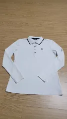 キャロウェイ レディース 白 長袖 機能性 ポロTシャツ
