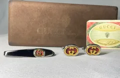 GUCCI グッチ インターロッキングG シェリーライン ヴィンテージカフス