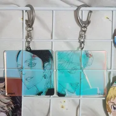 東京リベンジャーズ 灰谷 蘭 竜胆 ホログラム キーホルダー