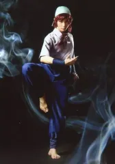 【中古】生写真(男性) 橘龍丸(舳丸)/全身・右足上げ・口閉じ・背景黒・キャラクターショット/「ミュージカル 忍たま乱太郎 第8弾 再演 がんばれ五年生!技あり、術あり、初忍務!!」ブロマイド第2弾