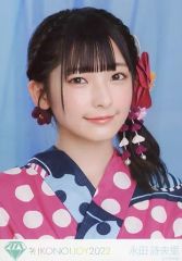 ノイミー 生写真 イコノイジョイ2022 浴衣 衣装 永田詩央里 ヨリ絵柄