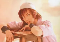 【中古】生写真(男性) 橘龍丸(舳丸)/横型・バストアップ・左手顎・背景ベージュ・キャラクターショット/「ミュージカル 忍たま乱太郎 第8弾 がんばれ五年生!技あり、術あり、初忍務!!」ブロマイド第1弾