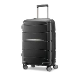 Samsonite Men's Outline Pro Carry-On Spinner Suitcase, Midnight Black