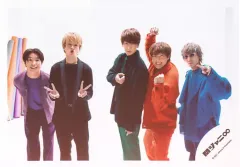 【中古】生写真(ジャニーズ) 関ジャニ∞/集合(5人)/横型・膝上/「KANJANI’S Re：LIVE 8BEAT」グッズオフショット/公式生写真