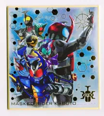 バンダイ 仮面ライダー色紙ART GP4 GP4/2813203 仮面ライダーカブト ライダーフォーム【UR】 6