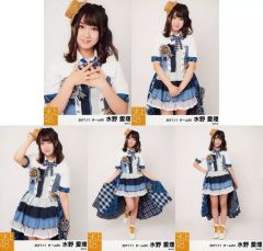【中古】生写真(AKB48・SKE48) ◇水野愛理/SKE48 2017年11月度 個別生写真「2017.11」「SKEフェスティバル 重力シンパシー」 5種コンプリートセット