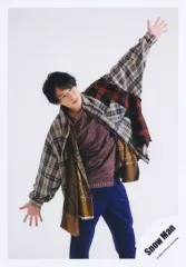 【中古】生写真(ジャニーズ) Snow Man/宮舘涼太/膝上/Snow Man 「ポートレートシリーズ」オリジナルフォト/公式生写真