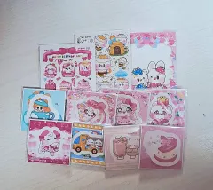 韓国雑貨 文房具 IN スティッカー シール メモ用紙 まとめ 出品 엥꼬 チコ