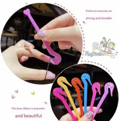 キッズ　ヘアゴム　カットコーム　ヘアアレンジ　ゴム外す　アイテム　グッズ