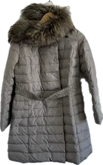 ZK30 M's Selectionエムズセレクション　ダウンコート　アウター　ブラウン　レディース　9サイズ