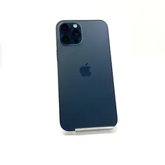 【全額返金保証】【最速発送】 iPhone 12 Pro Max 256GB パシフィックブルー Softbank SIMフリー 白ロム 動作確認済 71%