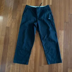 ナイキ 基本 コットン パンツ 34 ブラック