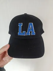 ブラック LA ベースボールキャップ