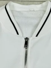 ZARA オム 白 ジップアップ ジャケット XL