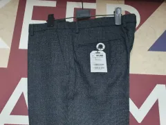 ZIOZIA ジオジア スラックス パンツ スーツ ズボン 36 94 チャコール グレー