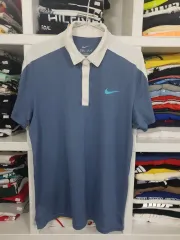 ナイキ ドライフィット ブルー 半袖 カラーTシャツ