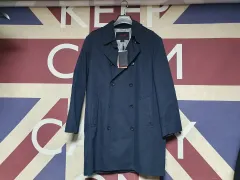 セレクオン トレンチ コート ボックスフィット S 90 ネイビー