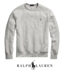 POLO RALPH LAUREN ポロラルフローレン 起毛 スウェット Tシャツ グレー (新品)