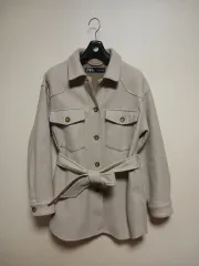 ZARA ザラ シャツ型 ジャケット コート M
