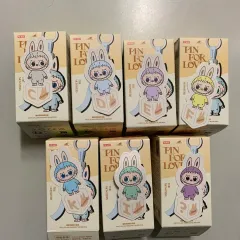 未開封) POP MART (ポップマート) ミニ ラブブ (Labubu) c d e f k i ? ミニラブブ ピン LOVE