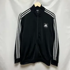 正規品/2XL adidas アディダス 3本線 ブラック トラックジャージ/ジャージ (ヨーロッパ)