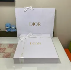 ディオール ブックトート ボックス + バインダー リフィル + リボン + お買い物バッグ