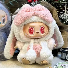 24hスピード発送値下げ10日まで新作入荷　ラブブ服　labubu ぬいぐるみ着　可愛い　着せ替え服　2点セット