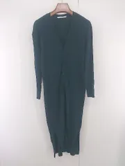 ◇ KBF アーバンリサーチ リブ系 薄手 ロング 長袖 カーディガン サイズONE グリーン系 レディース E  【中古】 【1305250010922】