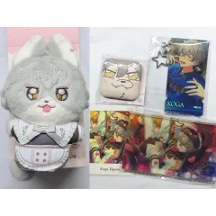 あんさんぶるスターズ！ 晃牙 中国あんさんぶるスターズ！！ レディース キツネ ぬい ぶくぶ ウール風 バッジ スタンプ キーホルダー 万個 アークス アクリル