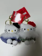 ハローキティ ぬいぐるみ キーホルダー セット (2個)