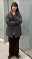 ユニクロ ハイブリッド ダウンコート L