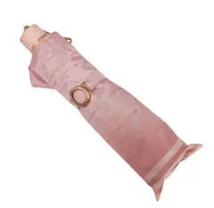 バーバリー 折り畳み傘 かさ ロゴ　総柄　ピンク レディース BURBERRY