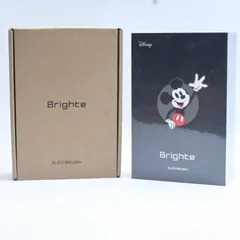 みー様専用 新品未開封 Brighte ブライト エレキブラスプラス ELEKI BRUSH + 限定ミッキーデザイン BRT-FSB180 ブラシ型美顔器 M09-t061