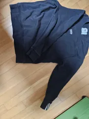 アディダス 起毛 スウェット ネイビー