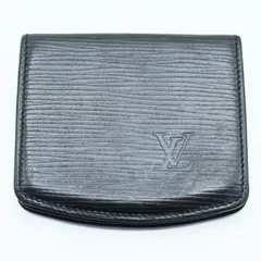 LOUIS VUITTON ルイヴィトン エピ キュヴェットスプール マルティエ コインケース M63702 ノワール M08-k074