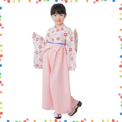【人気商品】[chil2] 袴風 2点セット 子供 キッズ 女の子 ひなまつり ひな祭り 節句 七五三 和服 衣装 着物 90 100 110 120 130cm