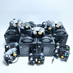 任天堂 ニンテンドー ゲームキューブ 本体 コントローラー 10台ずつ ブラック まとめ 大量セット GC DOL-001 DOL-003 T09-s037