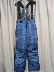 BANNNE スノーウェア 防寒 中綿入 ビブパンツ 150 キッズ ジュニア サロペット