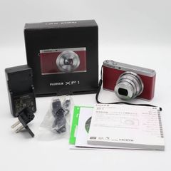 動作確認済 FUJIFILM 富士フイルム XF1 デジタルカメラ レッド バッテリー/充電器/説明書 等 付属品完品 コンパクトデジカメ S09-t046