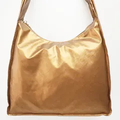 M05-k056 美品 GHERARDINI ゲラルディーニ ソフティ 総柄 PVC ポーチ付き ワンショルダーバッグ ゴールド